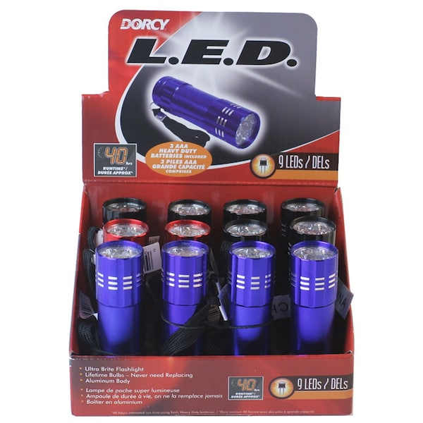 Dorcy Dorcy 100 lm Assorted LED Flashlight AAA Battery 41-6245 - main